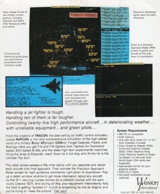 RAPCON: Military Air Traffic Control Simulator - Box - Back (North America) - 788x954