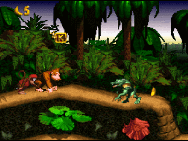 Donkey Kong Country - Screenshot - Gameplay (null) - 320x240