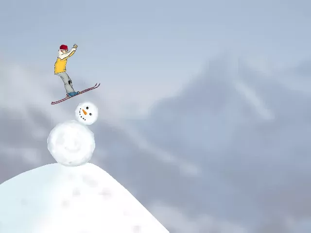 Illustration of Ski Stunt Simulator