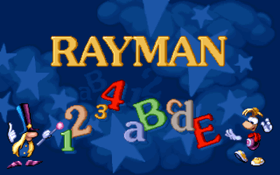 Maths and English with Rayman: Volume 1 - Screenshot - Game Title (null) - 320x200
