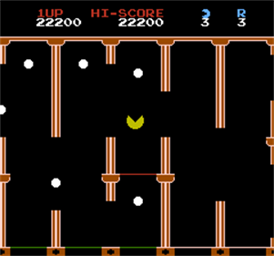 Pac-Mappy - Screenshot - Gameplay (null) - 240x224