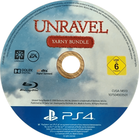 Unravel: Yarny Bundle - Disc (Europe) - 959x958
