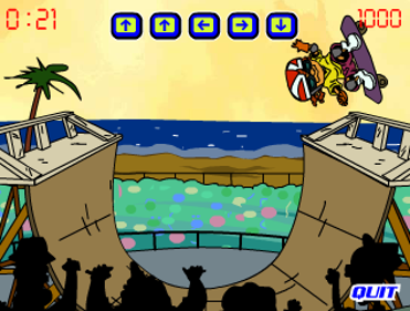 Rocket Power: Otto's Halfpipe Challenge - Screenshot - Gameplay (United States) - 317x240