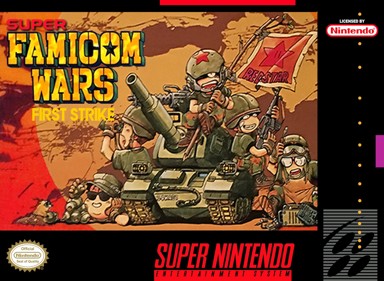 Super Famicom Wars First Strike - Fanart - Box - Front (null) - 2100x1534