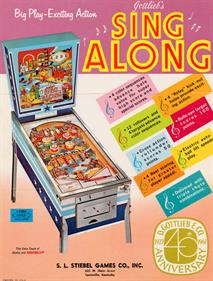 Sing Along - Advertisement Flyer - Front (North America) - 850x1118