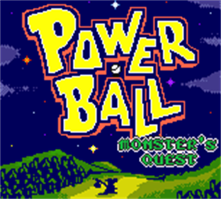 PowerBall: Monster’s Quest - Screenshot - Game Title (null) - 160x144