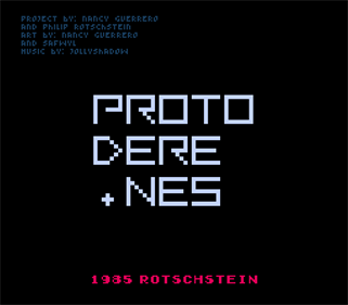 Proto Dere .Nes - Screenshot - Game Title (null) - 1024x896