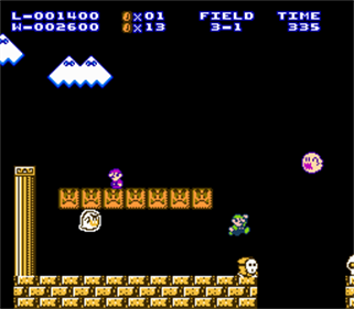 Luigi's Chronicles Co-Op feat Waluigi - Screenshot - Gameplay (null) - 256x224