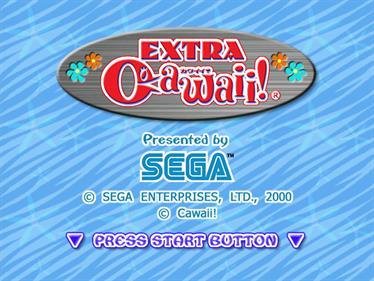 Extra Cawaii! - Screenshot - Game Title (Japan) - 1024x768