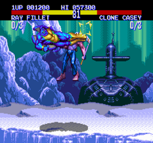 Teenage Mutant Ninja Turtles: Tournament Fighters AI Nerf - Screenshot - Gameplay (null) - 256x240