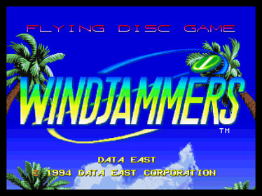 Windjammers - Screenshot - Game Title (World) - 640x480