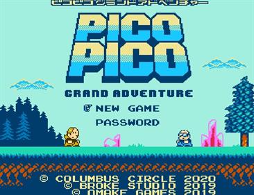 Pico Pico Grand Adventure - Screenshot - Game Title (null) - 579x444