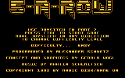 5-A-Row - Screenshot - Game Title (null) - 640x400