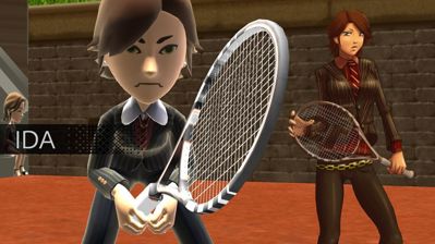 Ace Gals Tennis - Screenshot - Gameplay (World) - 1000x562