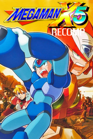 Mega Man X5 Recomp - Fanart - Box - Front (null) - 600x900