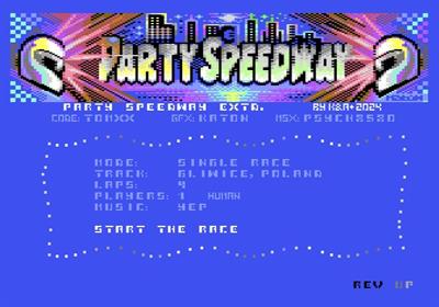 Party Speedway Extd - Screenshot - Game Title (null) - 631x442