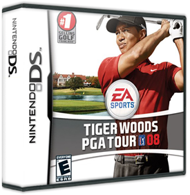 Tiger Woods PGA Tour 08 - Box - 3D (North America) - 587x598