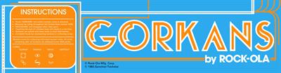 Gorkans - Arcade - Marquee (null) - 3840x1001