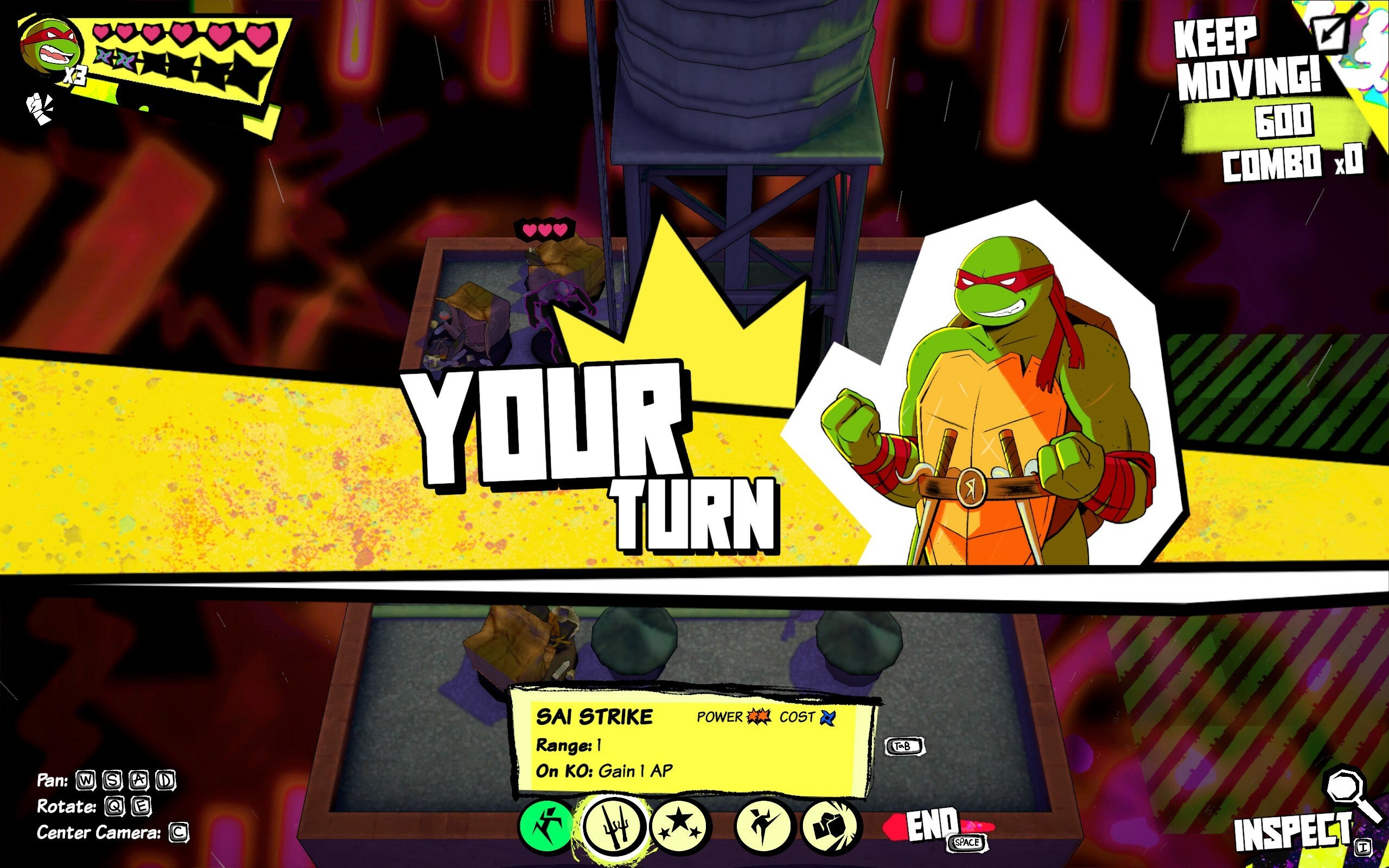 Illustration of Teenage Mutant Ninja Turtles: Tactical Takedown