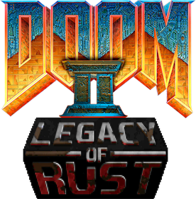 DOOM II: Legacy of Rust - Clear Logo (null) - 982x997