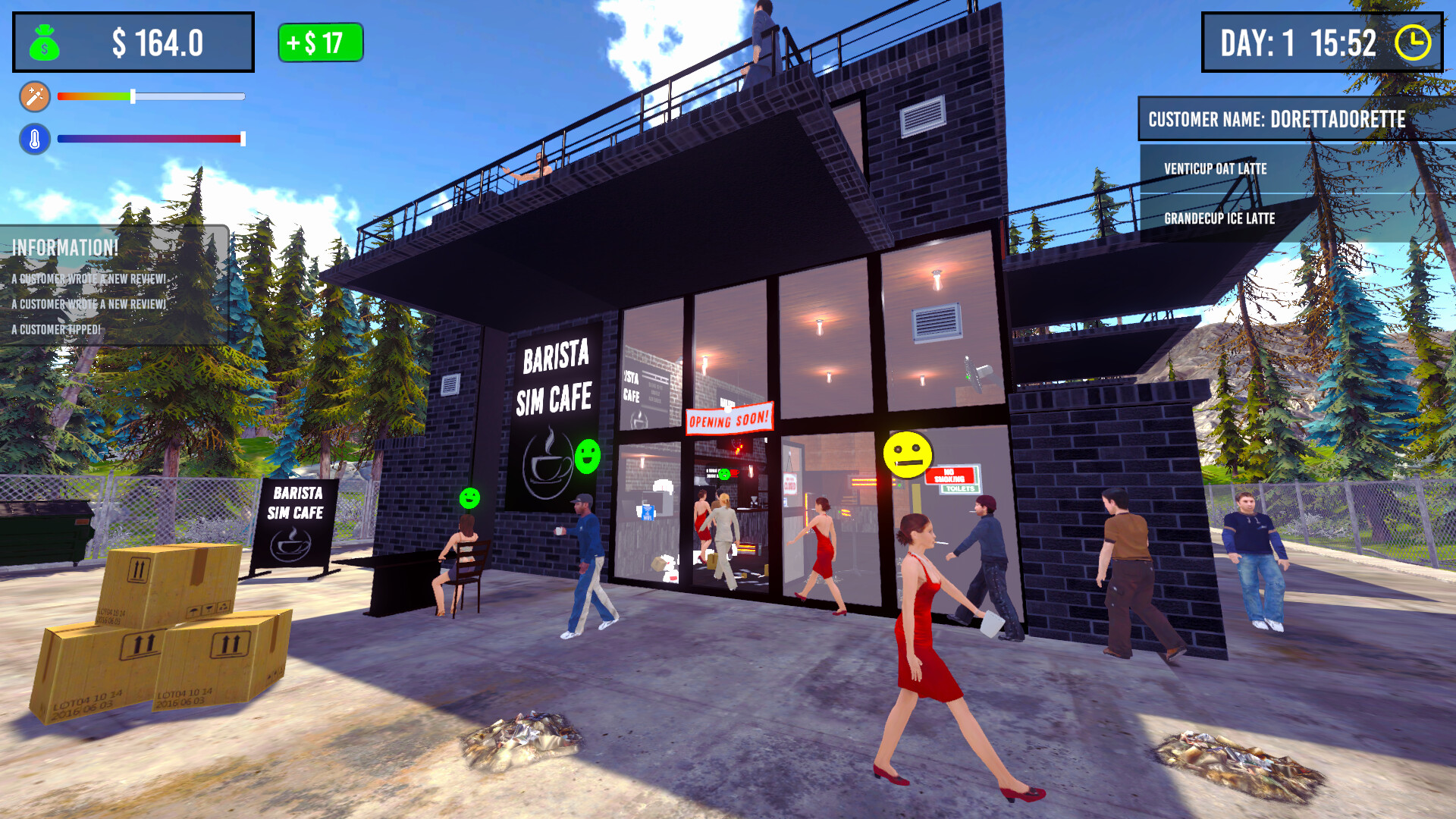 Illustration of Barista Simulator