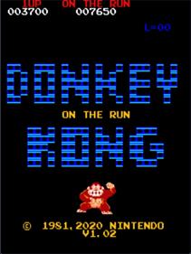 Donkey Kong on the Run - Screenshot - Game Title (null) - 580x772