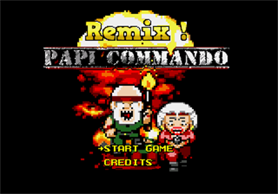 Papi Commando Remix - Screenshot - Game Title (World) - 320x224