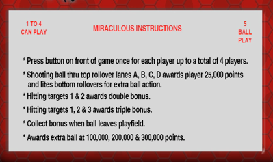 Miraculous - Arcade - Controls Information (null) - 607x361