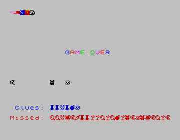 Agatha Christie's Parrot - Screenshot - Game Over (null) - 576x448
