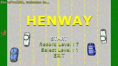 Henway - Screenshot - Game Title (World) - 1000x562