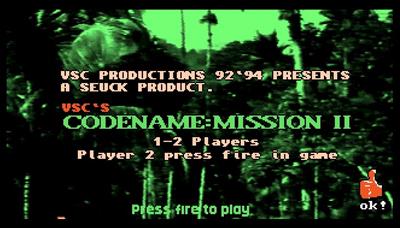 Codename: Mission II - Screenshot - Game Title (null) - 663x379