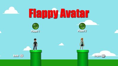 Flappy Avatar - Screenshot - Game Title (World) - 1000x562