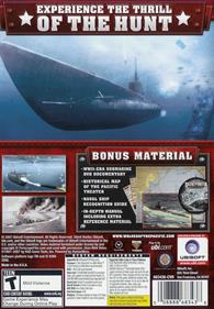 Silent Hunter 4: Wolves of the Pacific - Box - Back (North America) - 1474x2122