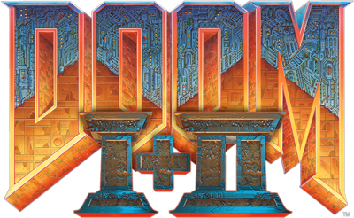 Doom + Doom II - Clear Logo (null) - 982x604