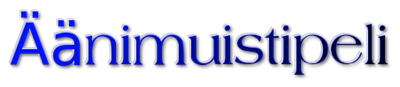 Äänimuistipeli - Clear Logo (Finland) - 452x99