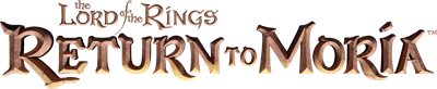 The Lord of the Rings: Return to Moria - Clear Logo (null) - 2775x572