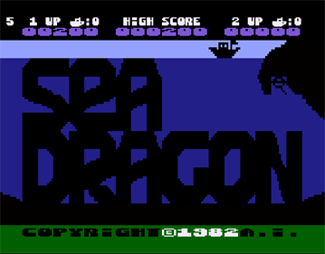 Sea Dragon - Screenshot - Game Title (United States) - 598x467