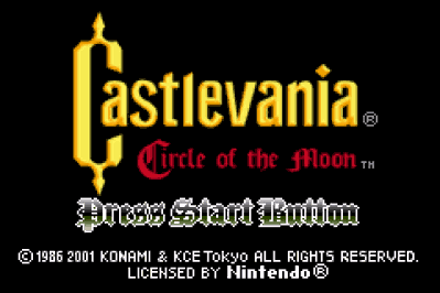 Castlevania: Circle of the Moon: Definitive Edition + AutoDash - Screenshot - Game Title (null) - 720x480