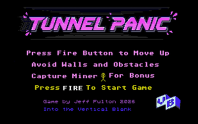 Tunnel Panic - Screenshot - Game Title (World) - 347x217