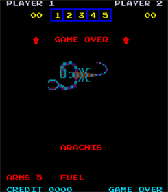 Aracnis - Screenshot - Game Over (null) - 224x256