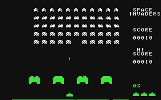 Illustration of Space Invaders (Mariano Kalafatovich)