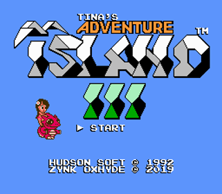 Tina's Adventure Island III - Screenshot - Game Title (null) - 256x224