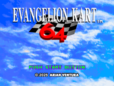 Evangelion Kart 64 - Screenshot - Game Title (North America) - 1001x758