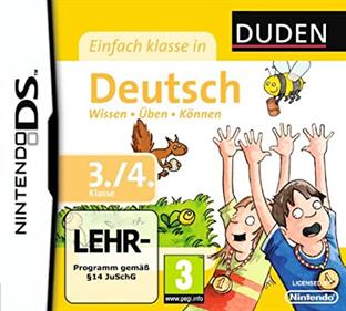 Duden: Einfach Klasse in Deutsch: 3. und 4. Klasse - Box - Front (Germany) - 466x419