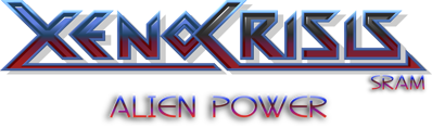 Xeno Crisis SRAM: Alien Power - Clear Logo (null) - 2528x819