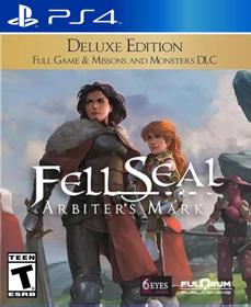 Fell Seal: Arbiter's Mark - Fanart - Box - Front (null) - 805x986