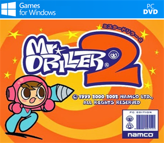 Mr. Driller 2 - Fanart - Box - Front (Japan) - 892x780