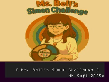 Ms Bell's Simon Challenge - Screenshot - Game Title (null) - 577x437