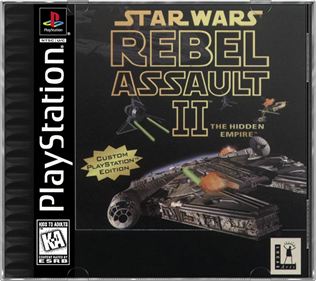 Star Wars: Rebel Assault II: The Hidden Empire - Box - Front - Reconstructed (North America) - 690x613