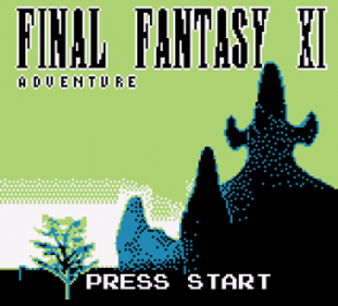 Final Fantasy XI Adventure - Screenshot - Game Title (World) - 266x240